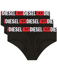 DIESEL - Oxy Briefs (Pack Of Three) - Lyst