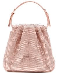 AMINA MUADDI - Mini Sac Vittoria À Ornements En Cristal - Lyst
