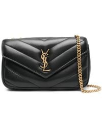 Saint Laurent - Small Loulou shoulder bag - Lyst