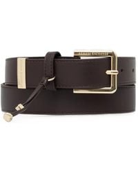 ARMANI EXCHANGE - Logo-Engraved Buckle Belt - Lyst