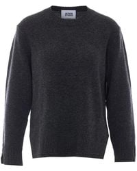 Alpha Studio - Crew-Neck Long-Sleeve Sweater - Lyst