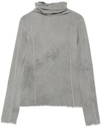 Baserange - Ribbed Exposed-Seam Top - Lyst