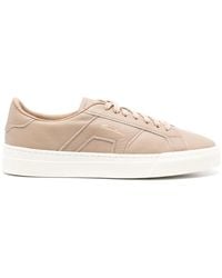 Santoni - Sneakers Mit Logo-Stempel - Lyst