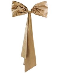 Saiid Kobeisy - Oversized Cape Met Strik - Lyst