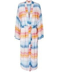 Missoni - ジグザグ ビーチカバーアップ - Lyst