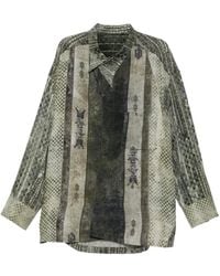 Ziggy Chen - Printed Shirt - Lyst
