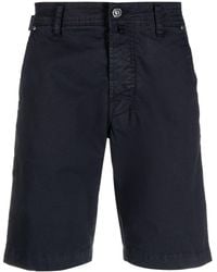 Jacob Cohen - Logo-patch Cotton Bermuda Shorts - Lyst