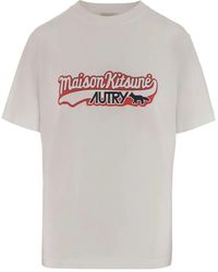 Autry - Camiseta con estampado gráfico de x Maison Kitsuné - Lyst