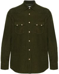 Lardini - Classic-collar Cotton Shirt - Lyst