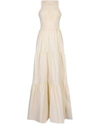 Liu Jo - Cotton Maxi Dress - Lyst