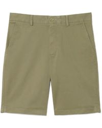 Lacoste - Bermudas Con Diseño Elástico - Lyst