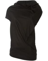 Junya Watanabe - Asymmetric Draped Top - Lyst