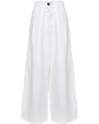 BATAKOVIC Belgrade - Pleated Wide-Leg Trousers - Lyst