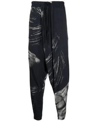 Tessitura - Printed Drop-Crotch Trousers - Lyst