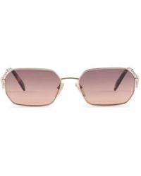 Prada - Triangle-Logo Sunglasses - Lyst