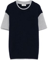 Sandro - Camiseta a capas - Lyst