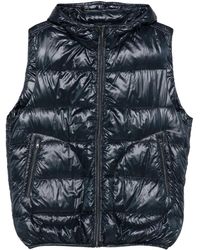 Herno - Gilet Trapuntato Con Cappuccio - Lyst