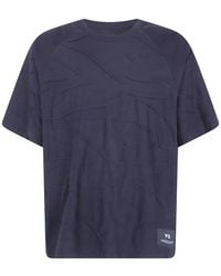 Y-3 - T-Shirt À Col Rond - Lyst