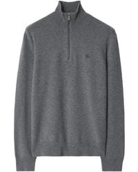 Burberry - Pullover Mit Logo - Lyst