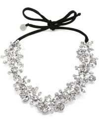 Maria Calderara - Crystal-Embellished Necklace - Lyst