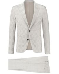 PAUL ZEIST - Completo Monopetto A Quadri - Lyst