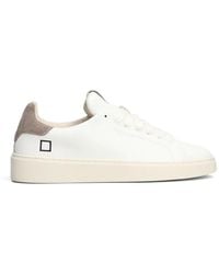 Date - Levante Leather Sneakers - Lyst