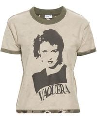 VAQUERA - T-shirt Inside-out - Lyst