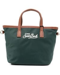 MC2 Saint Barth - Mini City Logo-Embroidered Tote Bag - Lyst