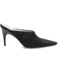 Balenciaga - Duchesse Pointed-Toe Mules - Lyst