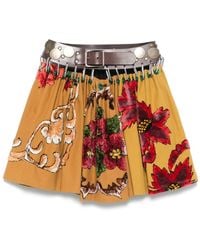 Chopova Lowena - Logger Mini Skirt - Lyst