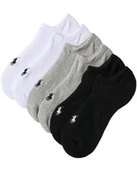 Polo Ralph Lauren - Logo Low Socks (Set Of Three) - Lyst