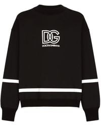 Dolce & Gabbana - Sweat en coton à logo imprimé - Lyst