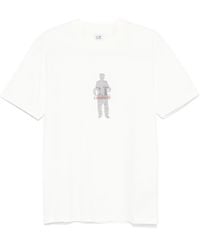 C.P. Company - Camiseta con estampado gráfico - Lyst
