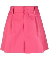 RED Valentino - Tailored High-Waist Shorts - Lyst