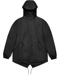 Rains - Fishtail Hooded Jacket - Lyst