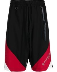 MASTERMIND WORLD - Colour-Block Track Shorts - Lyst