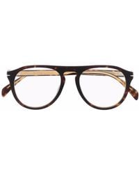 David Beckham - Tinted Pilot-Frame Sunglasses - Lyst
