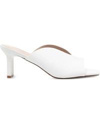 SERGIO MORETTI FIRENZE - V-Cut Open-Toe Sandals - Lyst