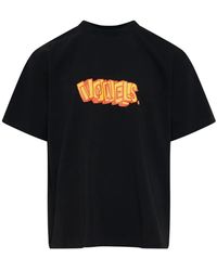 vowels - Graffiti Tee Logo-Print T-Shirt - Lyst