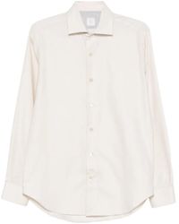 Eleventy - Camicia A Maniche Lunghe - Lyst