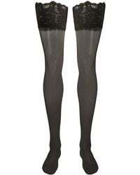 Wolford - Satin 20 Stay-Ups - Lyst