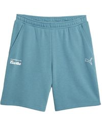 PUMA - X Porsche Legacy Logo-Print Track Shorts - Lyst