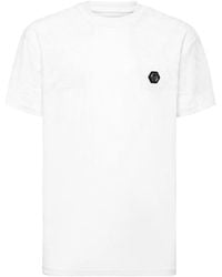 Philipp Plein - Jacquard Crest T-Shirt - Lyst