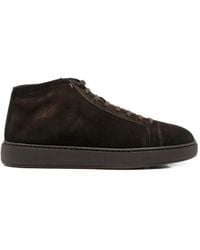 Santoni - Sneakers Alte Clean Icon - Lyst