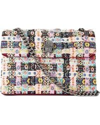 Kurt Geiger - Medium Kensington Patchwork Shoulder Bag - Lyst