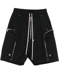 Rick Owens - Zip-Up Shorts - Lyst