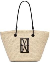 Marc O' Polo - Grand Cabas Woven À Patch Logo - Lyst