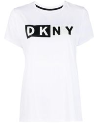 DKNY ロゴ Tシャツ - ホワイト