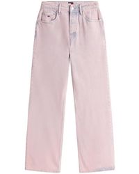 Tommy Hilfiger - Mia Faded Straight-Leg Jeans - Lyst