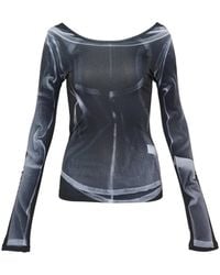 Hache - X-Ray-Print T-Shirt - Lyst